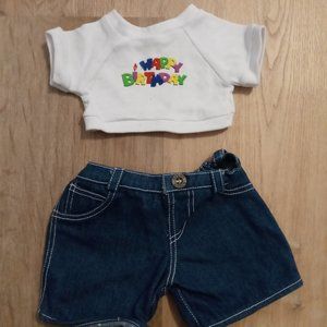 Build-A-Bear Birthday outfit